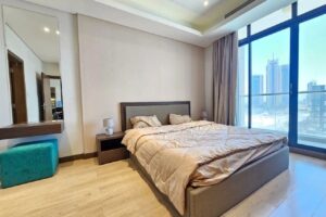 Modern 1BR Sea View Apartment for Rent in Seef – Hot Deal, Opposite City Centre