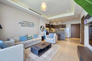 Modern 1BR Sea View Apartment for Rent in Seef – Hot Deal, Opposite City Centre