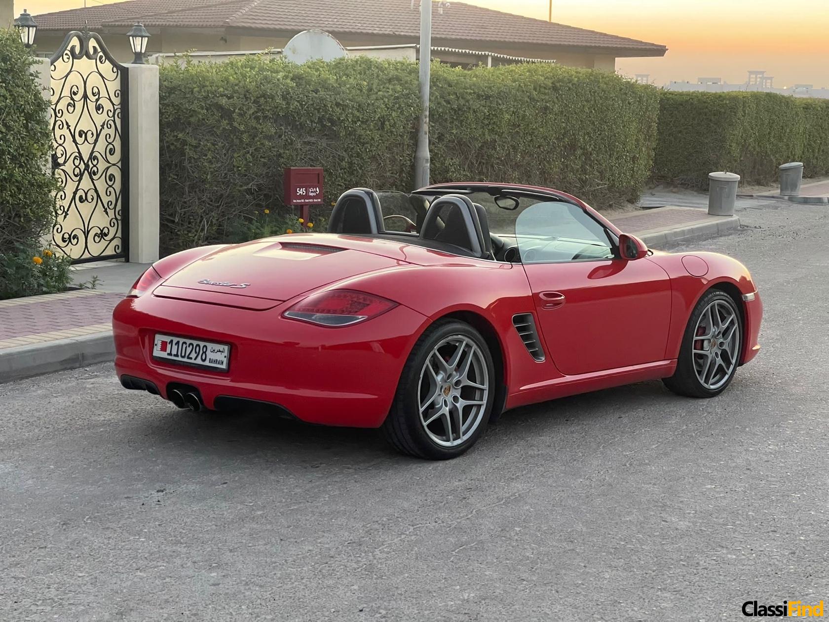 Porsche Boxster S 2010 Convertible – Red – BHD 6,800