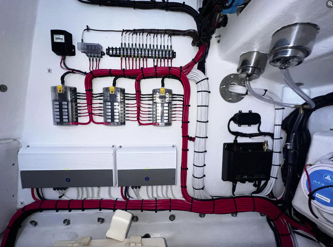Boat Rigging, Electrical & Marine Instrument Installation