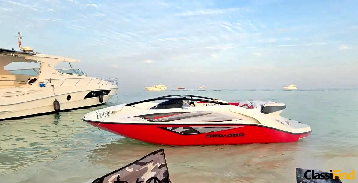Seadoo Jet Boat Twin Engine Supercharged Performance Model