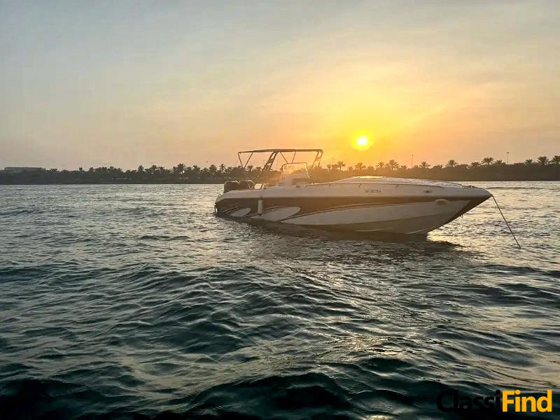 Pearl Craft 32ft Boat with Mercury 300 Outboard