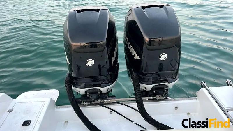 Pearl Craft 32ft Boat with Mercury 300 Outboard