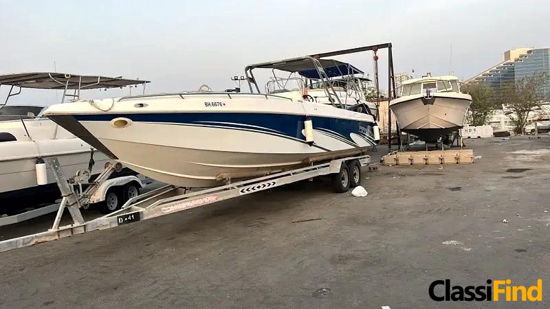 Pearl Craft 32ft Boat with Mercury 300 Outboard