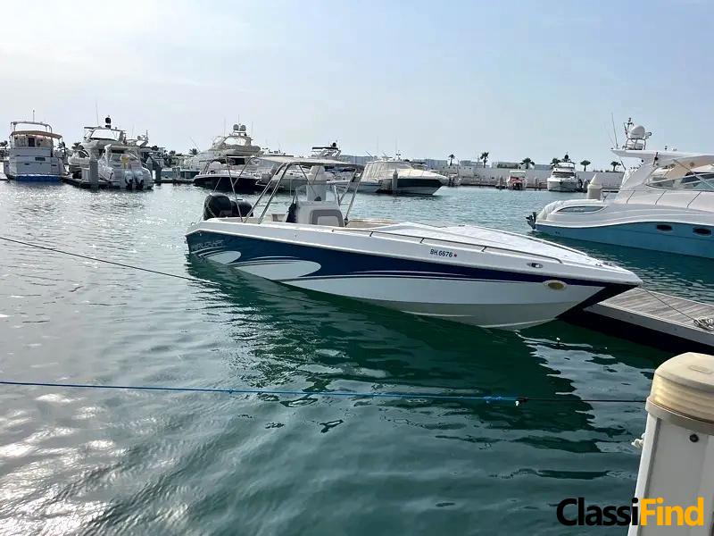 Pearl Craft 32ft Boat with Mercury 300 Outboard