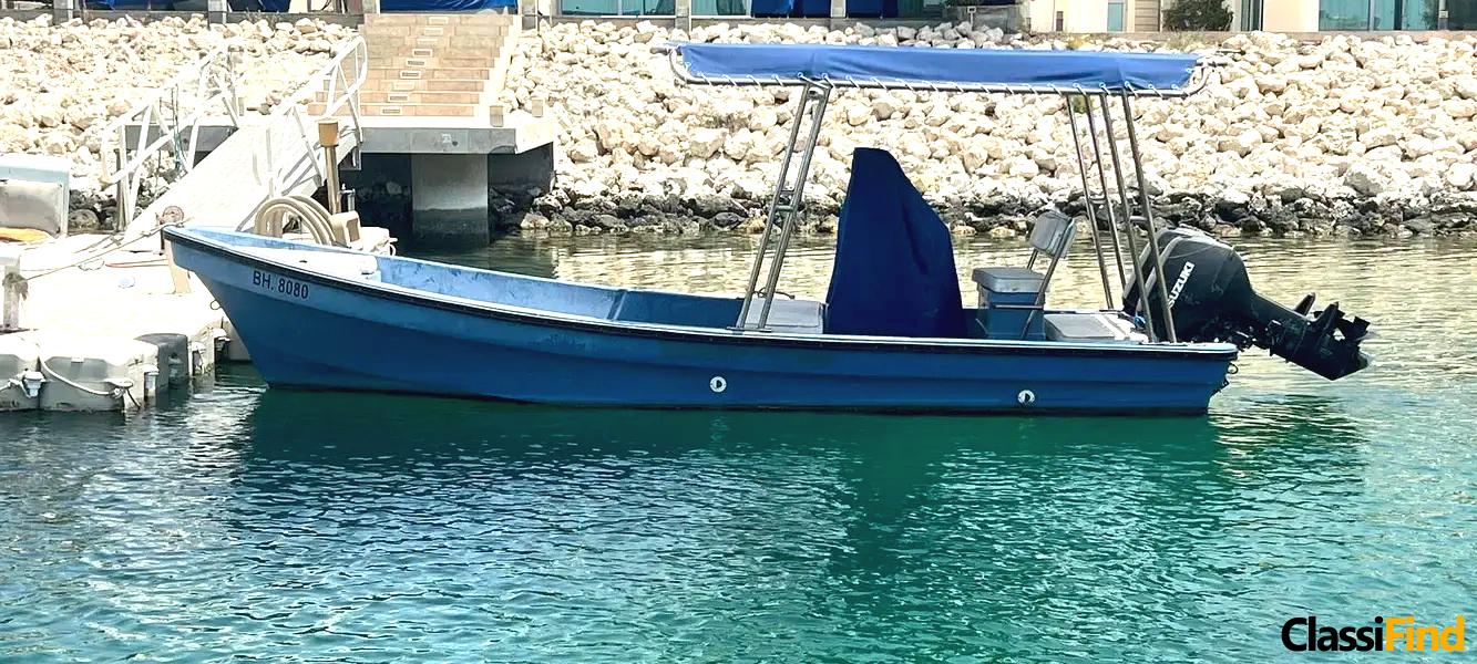 21 ft Boat with Twin Suzuki 40 HP Engines – BHD 2,200