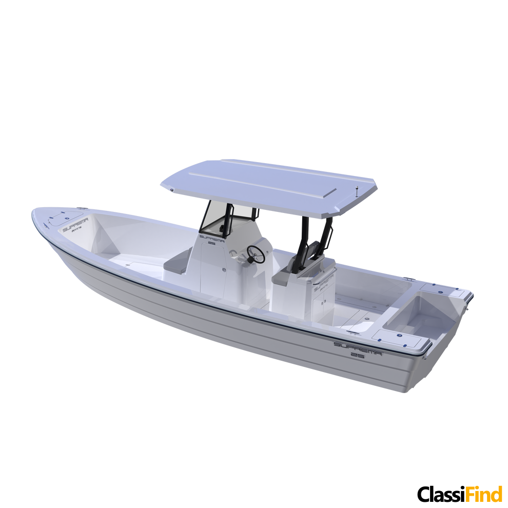 Suprema 25 Explorer – Open Deck – Hard-Top – Standard