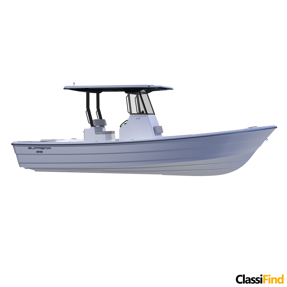 Suprema 25 Explorer – Open Deck – Hard-Top – Standard