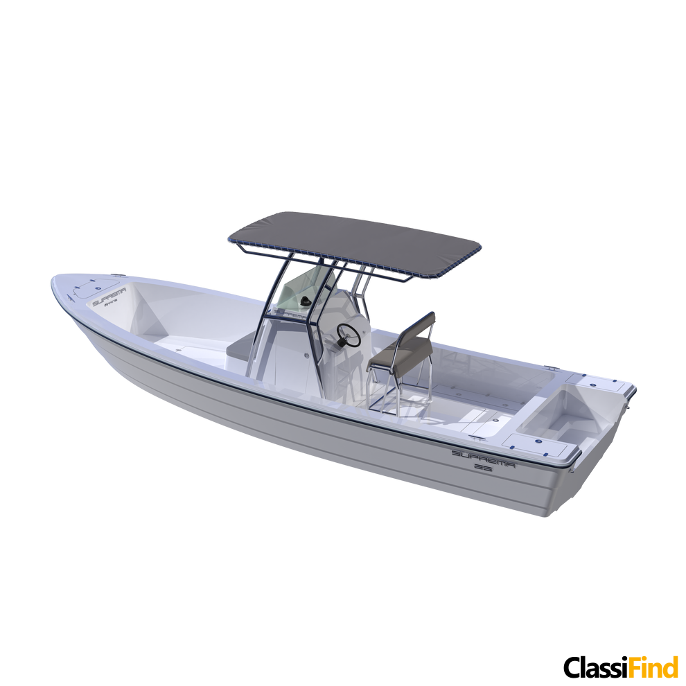 Suprema 25 Explorer – Open Deck – T-Top – Standard