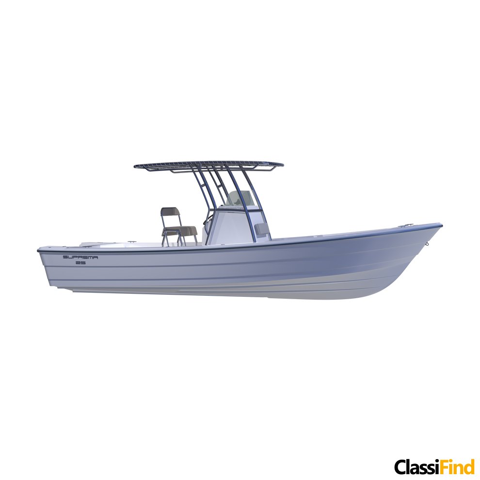 Suprema 25 Explorer – Open Deck – T-Top – Standard