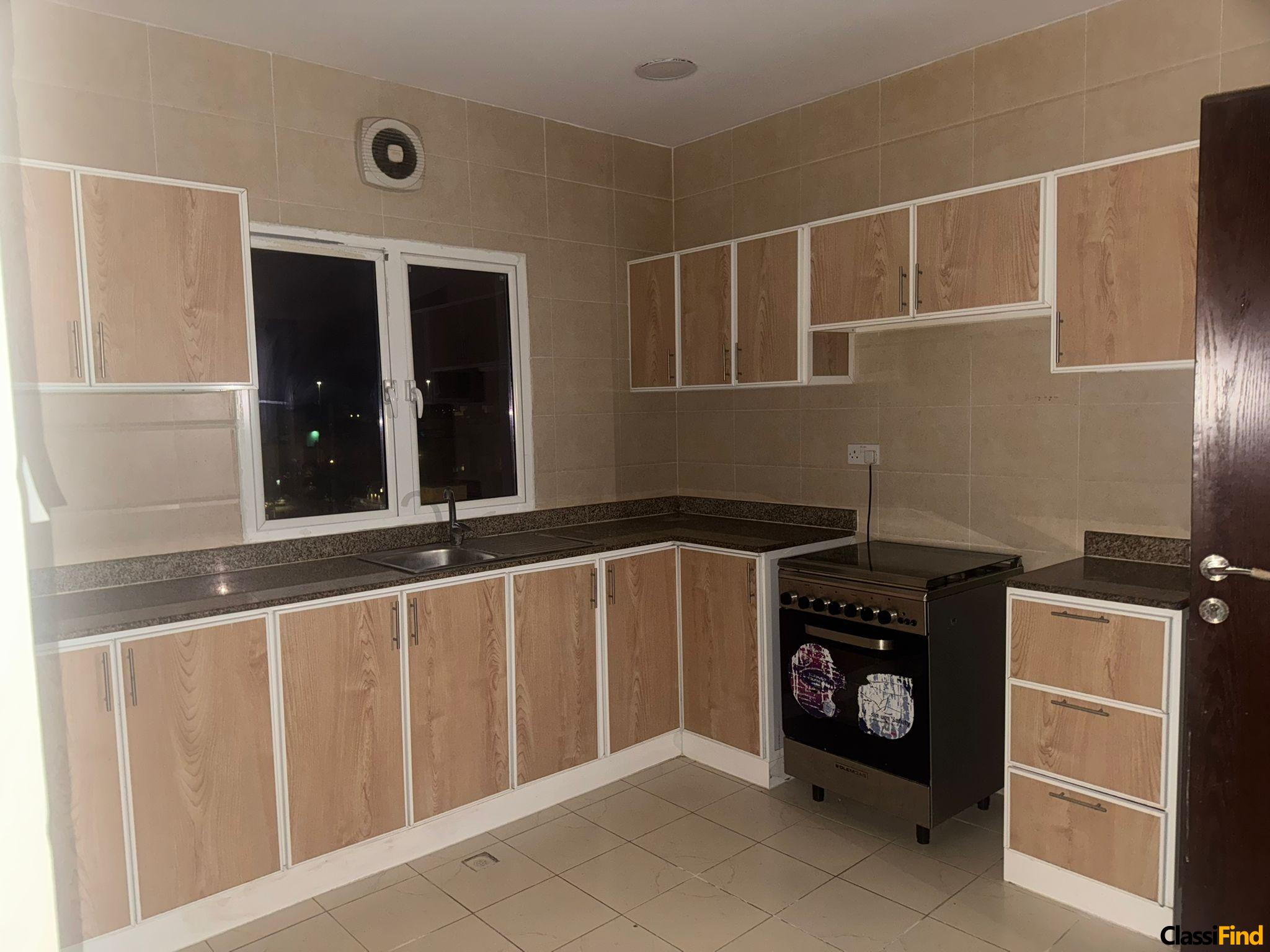 For rent: A three-bedroom apartment in Busaiteen for 260 BD.