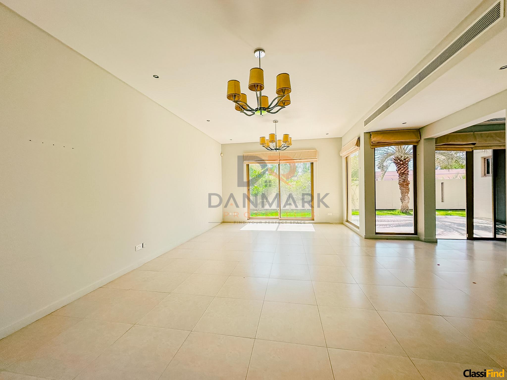 Now Renting | Elegant 4BR Villa with Private Garden & Water View | 425 SQM