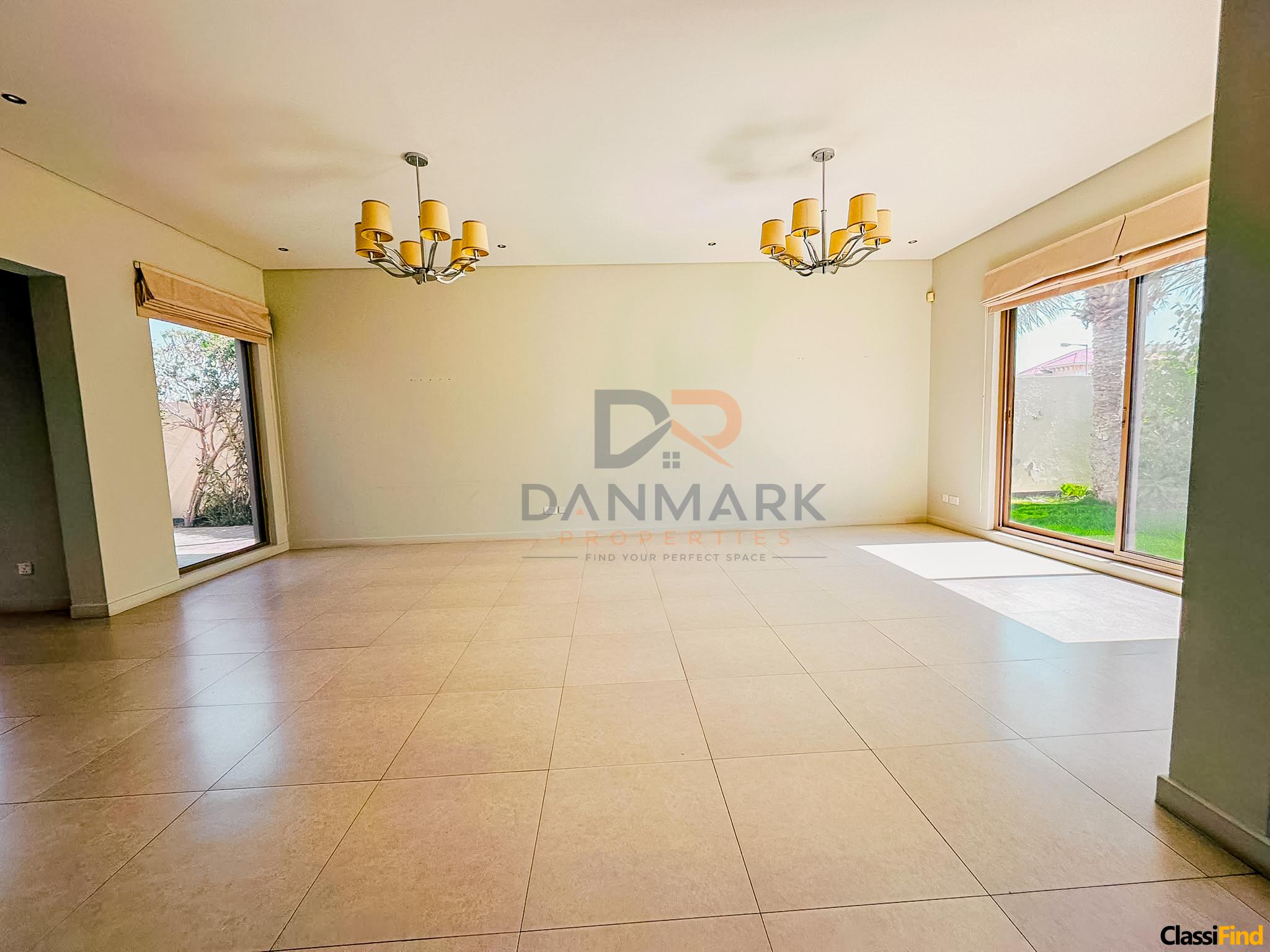 Now Renting | Elegant 4BR Villa with Private Garden & Water View | 425 SQM