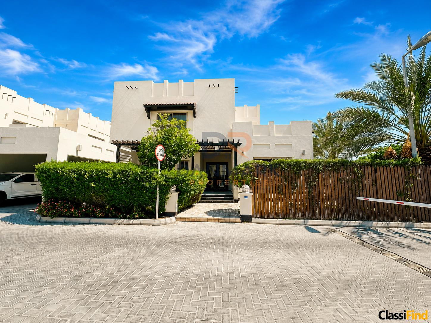 Now Renting | Elegant 4BR Villa with Private Garden & Water View | 425 SQM