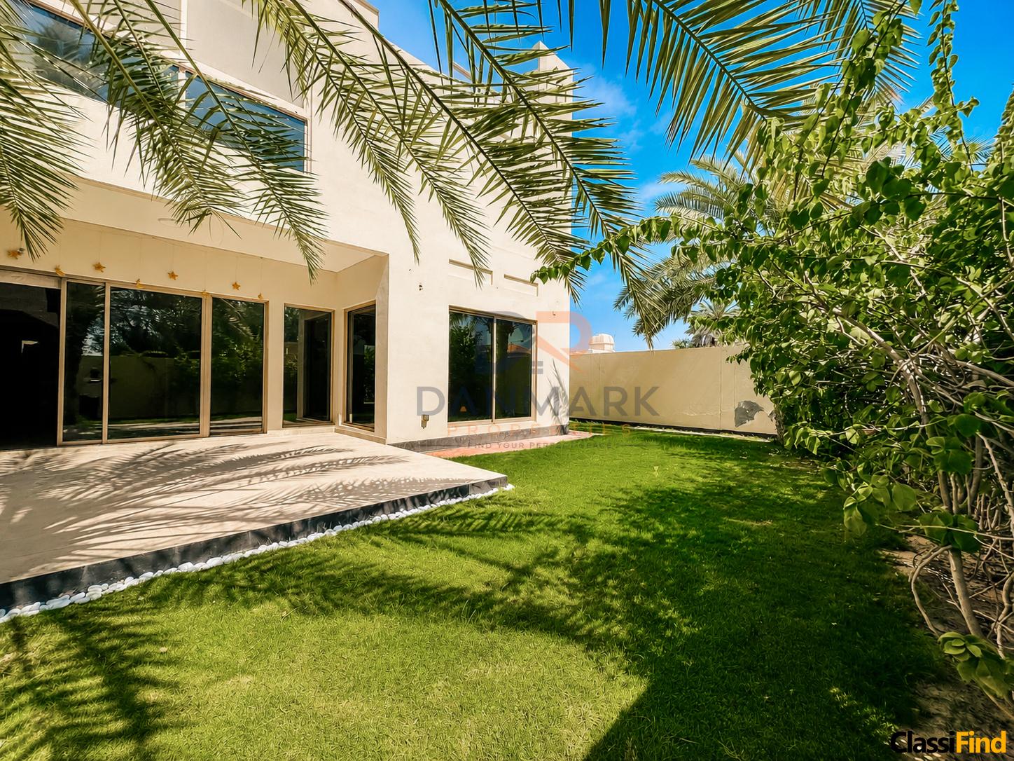 Now Renting | Elegant 4BR Villa with Private Garden & Water View | 425 SQM