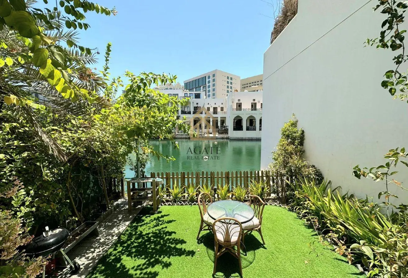 Charming Furnished Villa with Canal Access and Spacious Terrace in Al Marsa Floating City – Villas for Sale