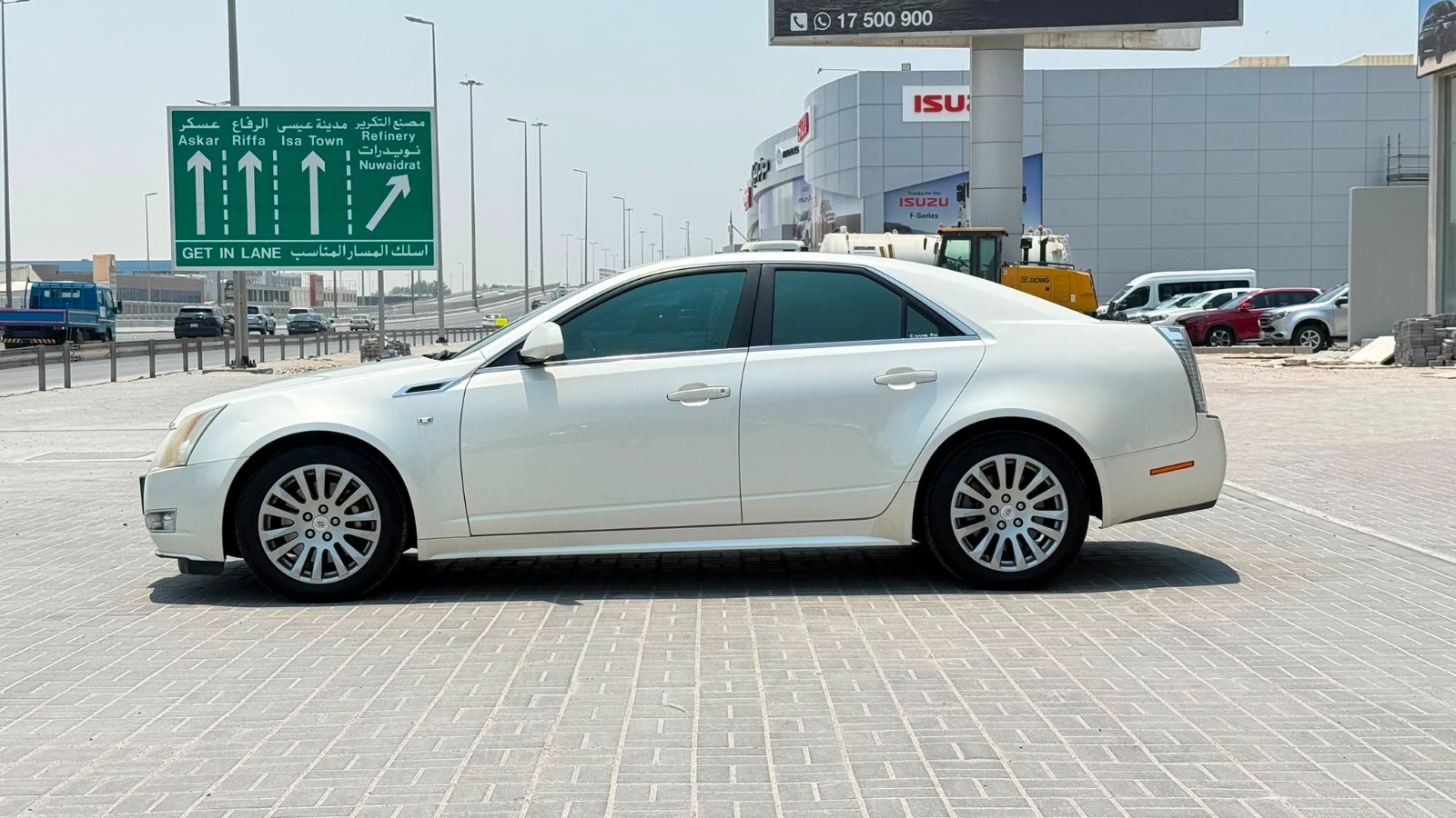 Cadillac CTS 2011 (White)