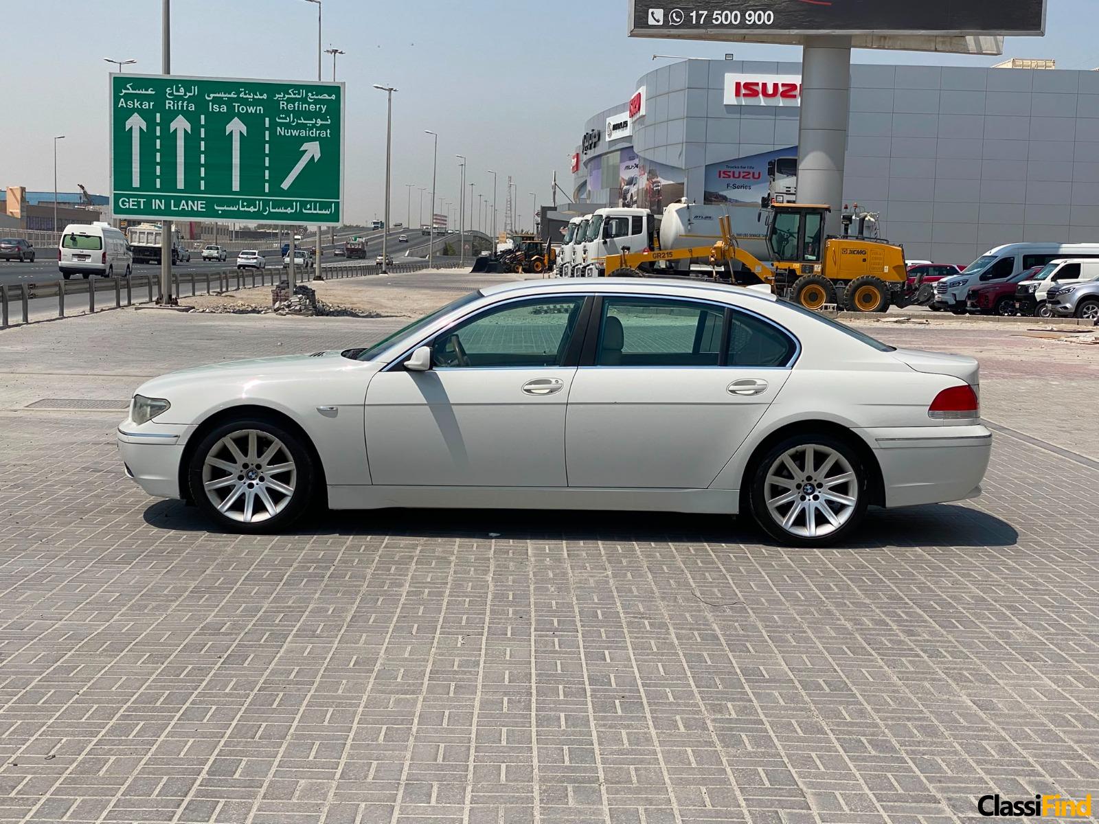 BMW 745Li 2003 (White)