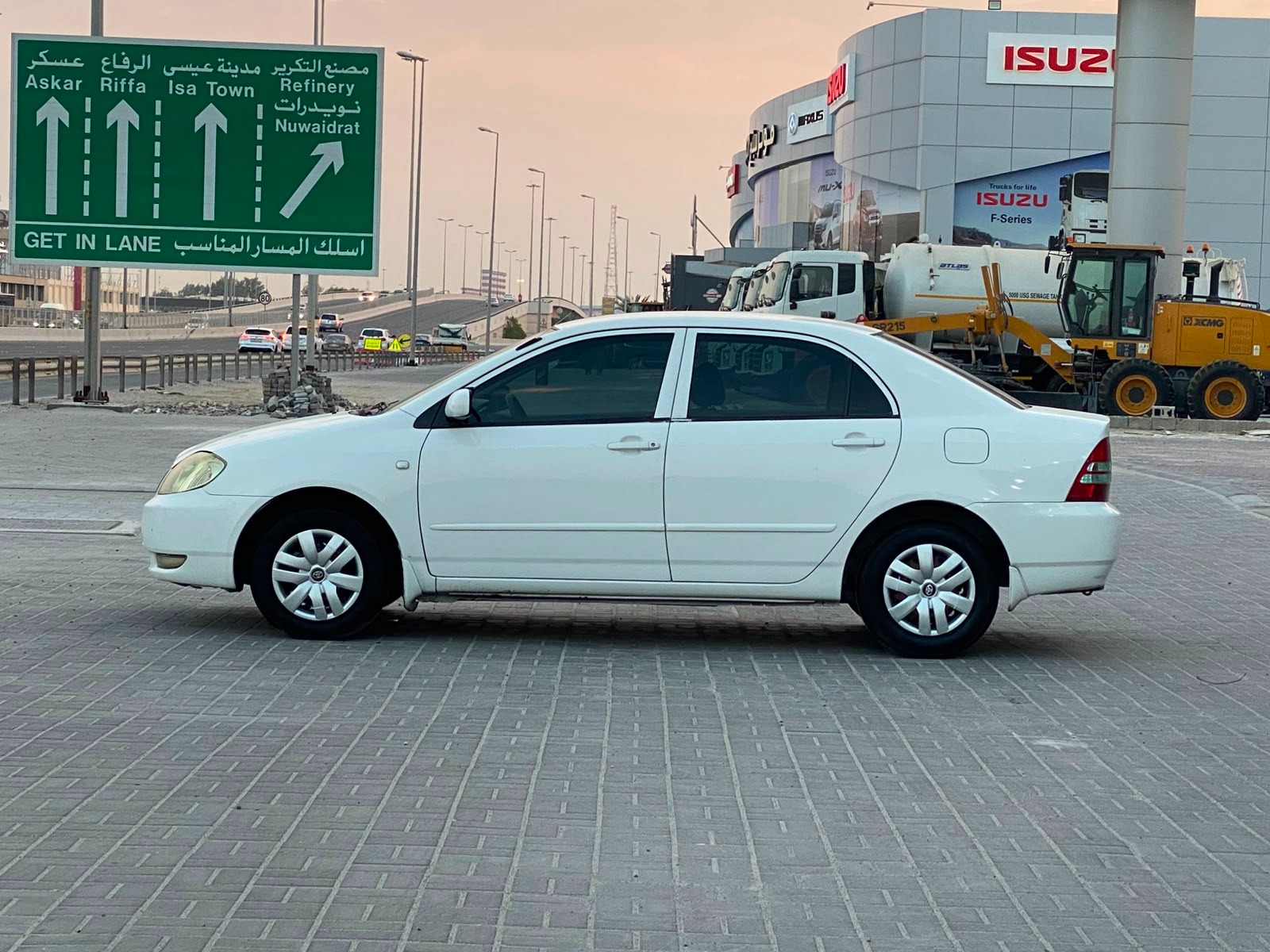 Toyota Corolla 2003 (White)