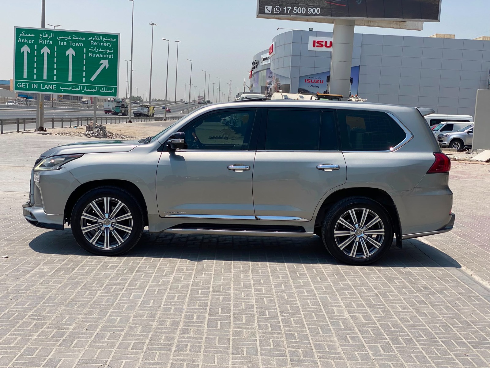Lexus LX-570 S 2016 (Silver)