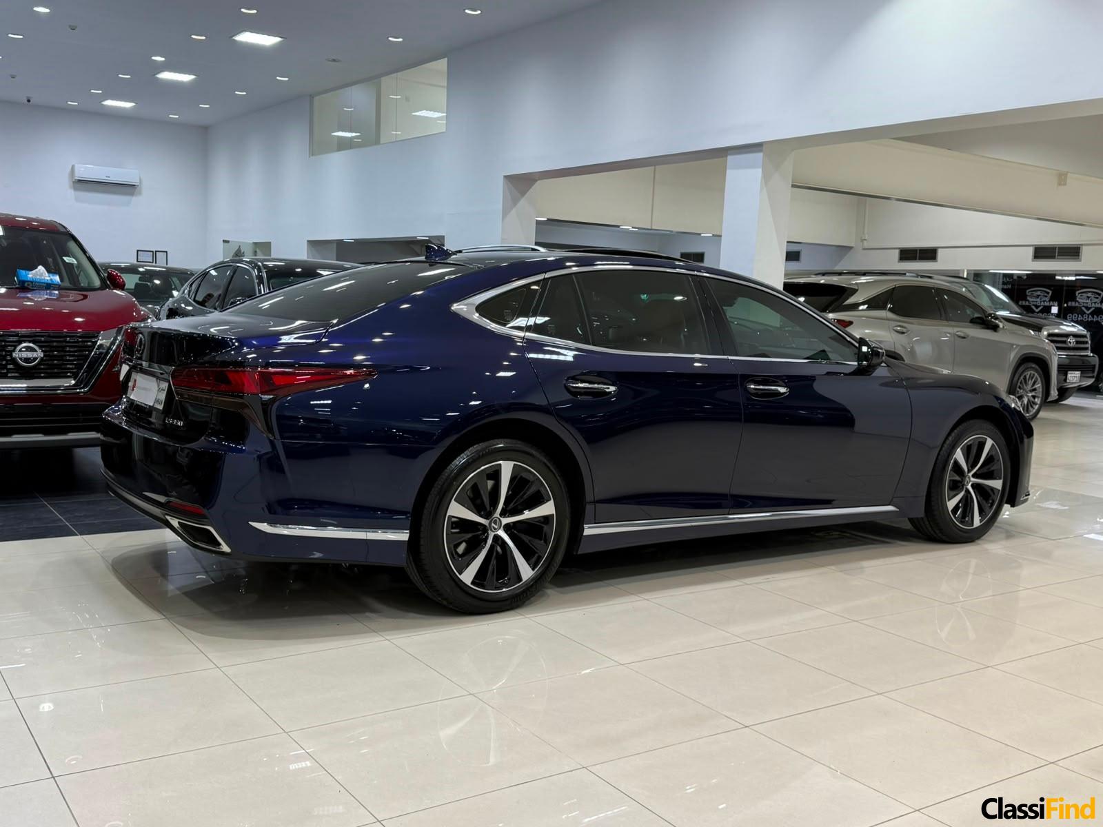 Lexus LS-350 / 2026 (Blue)