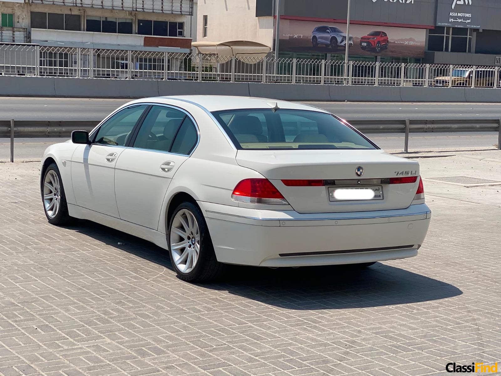 BMW 745Li 2003 (White)