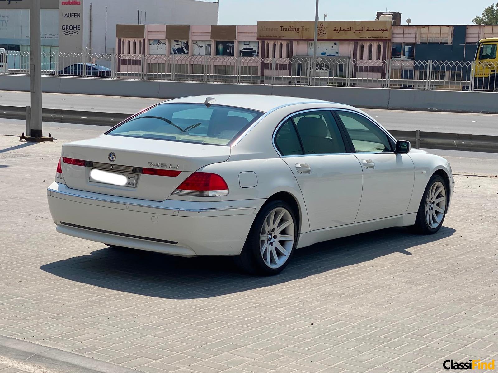 BMW 745Li 2003 (White)