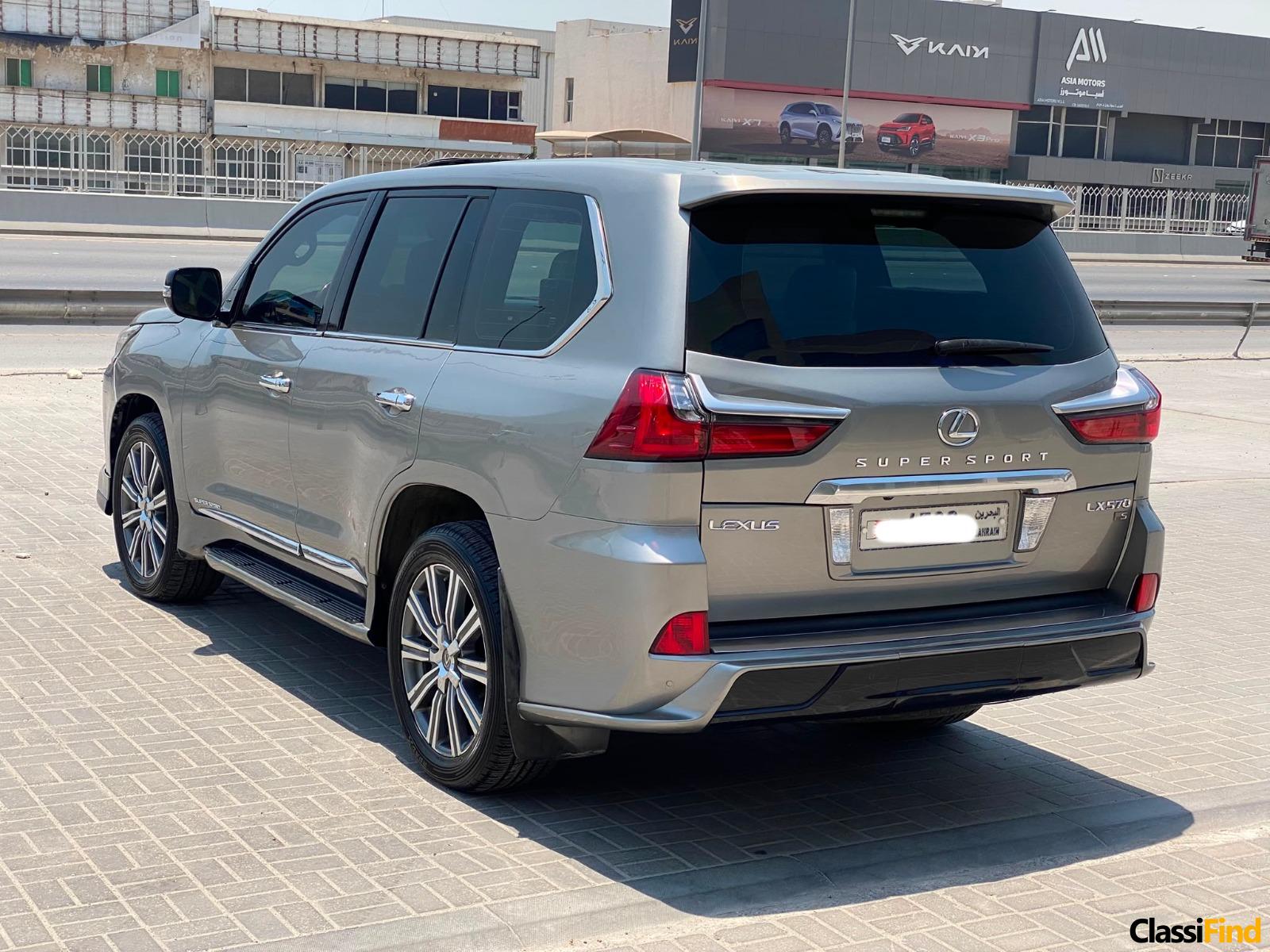 Lexus LX-570 S 2016 (Silver)