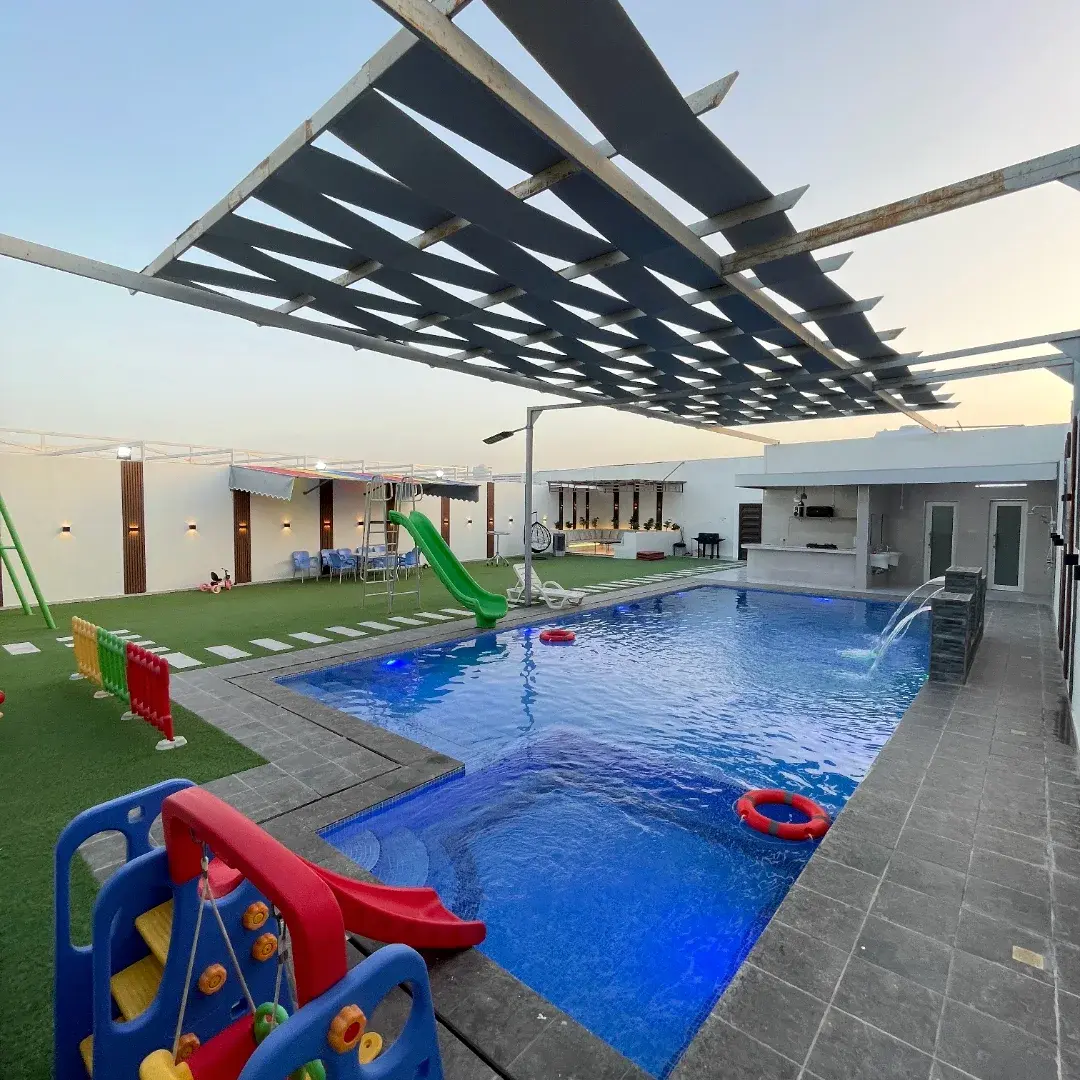 Al Dynamic Rest House for Rent in Hamala – Premium Chalets with Private Pool & Exclusive Amenities