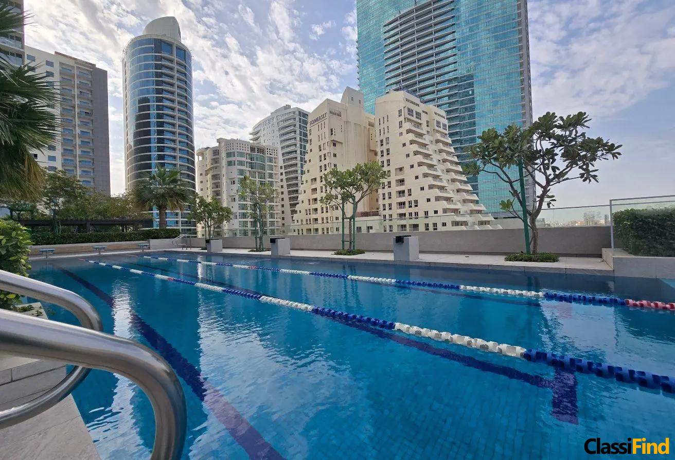 Luxury Sea View Apartment for Rent in Al Juffair – High Floor, All-Inclusive Amenities