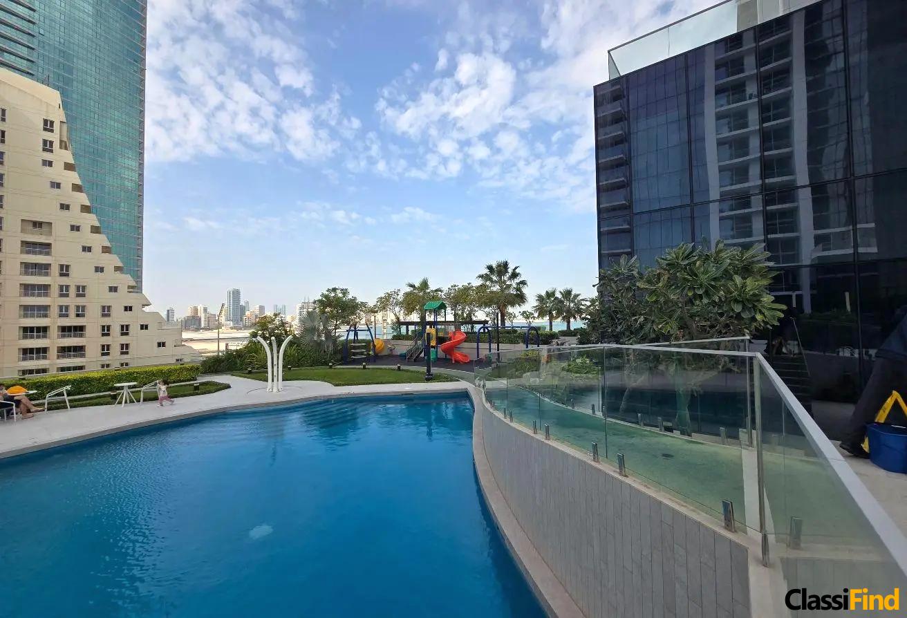 Luxury Sea View Apartment for Rent in Al Juffair – High Floor, All-Inclusive Amenities