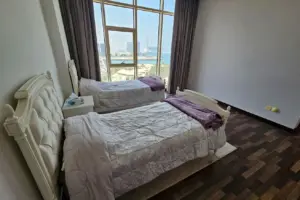Luxury Apartments for Rent in Reef Island: Stunning Island Views, Outdoor Pool, Barbecue Area, and Fully Equipped Gym