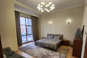 Stylish and Spacious Family Apartment for Rent in Sanabis – Ideal Location with Modern Amenities
