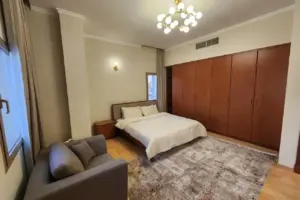Stylish and Spacious Family Apartment for Rent in Sanabis – Ideal Location with Modern Amenities
