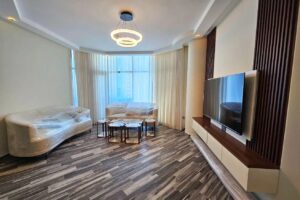 Brand New High-Floor Seef Apartment for Rent with Stunning Balcony Views