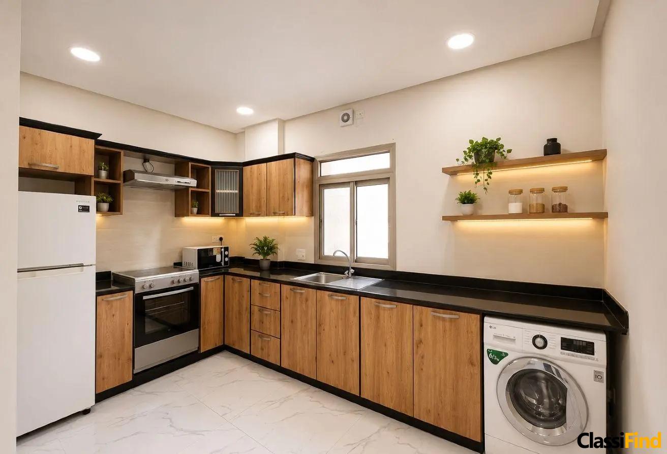 Luxury Furnished Apartments for Rent in Seef with Spacious Modern Layout