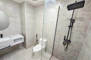 Brand New High-Floor Seef Apartment for Rent with Stunning Balcony Views