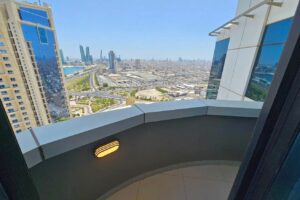 Brand New High-Floor Seef Apartment for Rent with Stunning Balcony Views