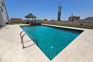 Brand New High-Floor Seef Apartment for Rent with Stunning Balcony Views