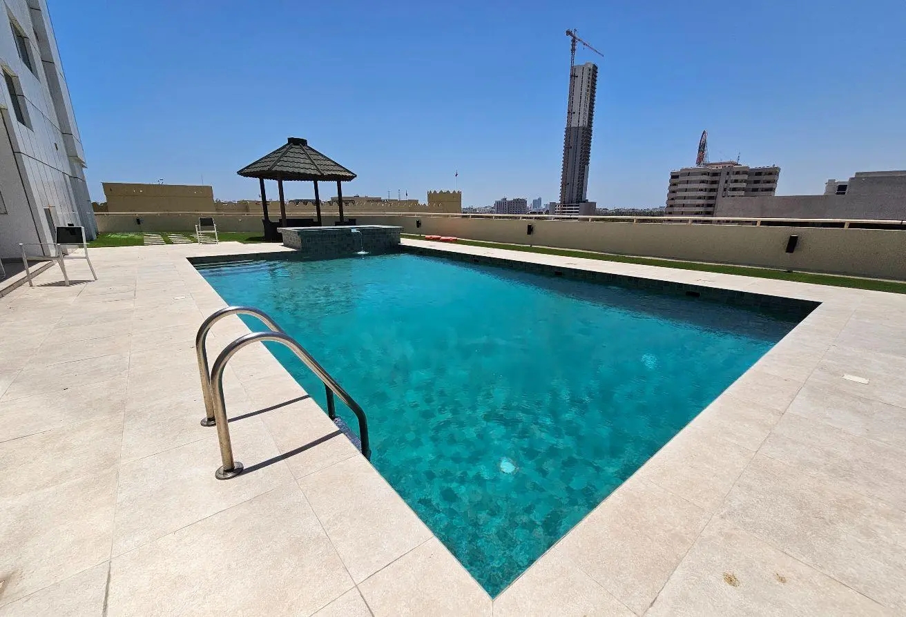 Brand New High-Floor Seef Apartment for Rent with Stunning Balcony Views