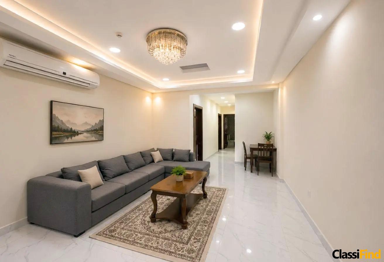 Luxury Furnished Apartments for Rent in Seef with Spacious Modern Layout