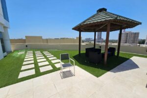 Brand New High-Floor Seef Apartment for Rent with Stunning Balcony Views