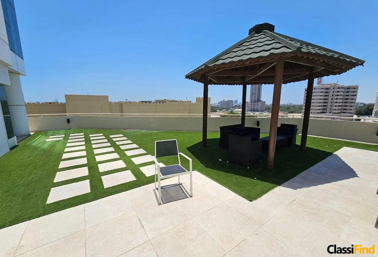 Brand New High-Floor Seef Apartment for Rent with Stunning Balcony Views