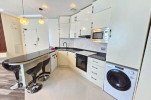 Brand New High-Floor Seef Apartment for Rent with Stunning Balcony Views
