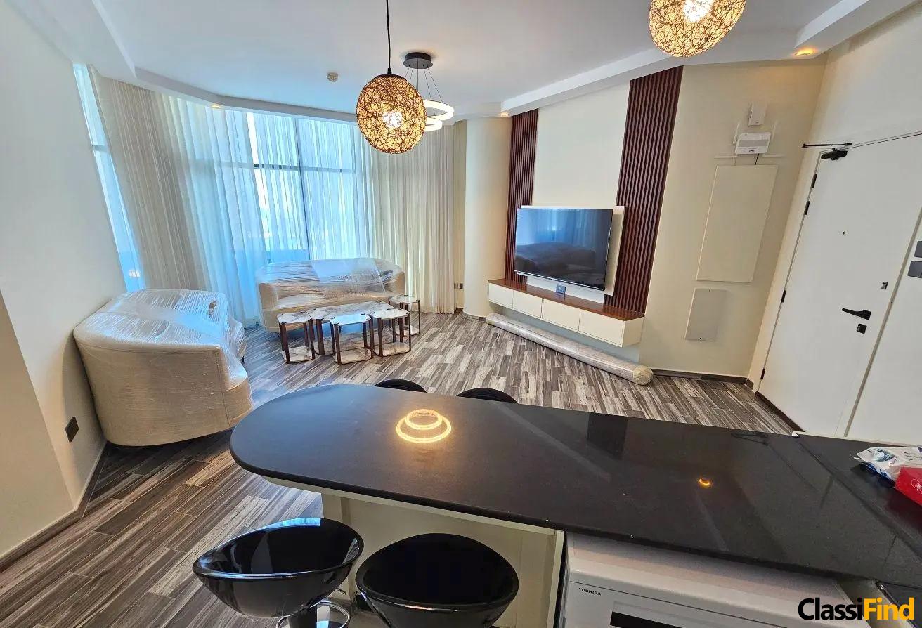Brand New High-Floor Seef Apartment for Rent with Stunning Balcony Views