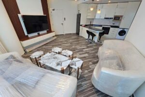 Brand New High-Floor Seef Apartment for Rent with Stunning Balcony Views