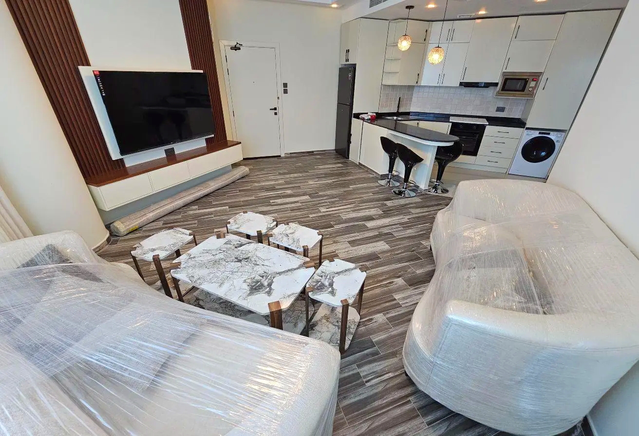 Brand New High-Floor Seef Apartment for Rent with Stunning Balcony Views
