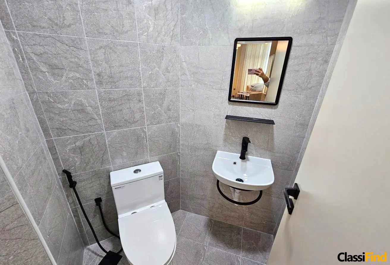 Brand New High-Floor Seef Apartment for Rent with Stunning Balcony Views