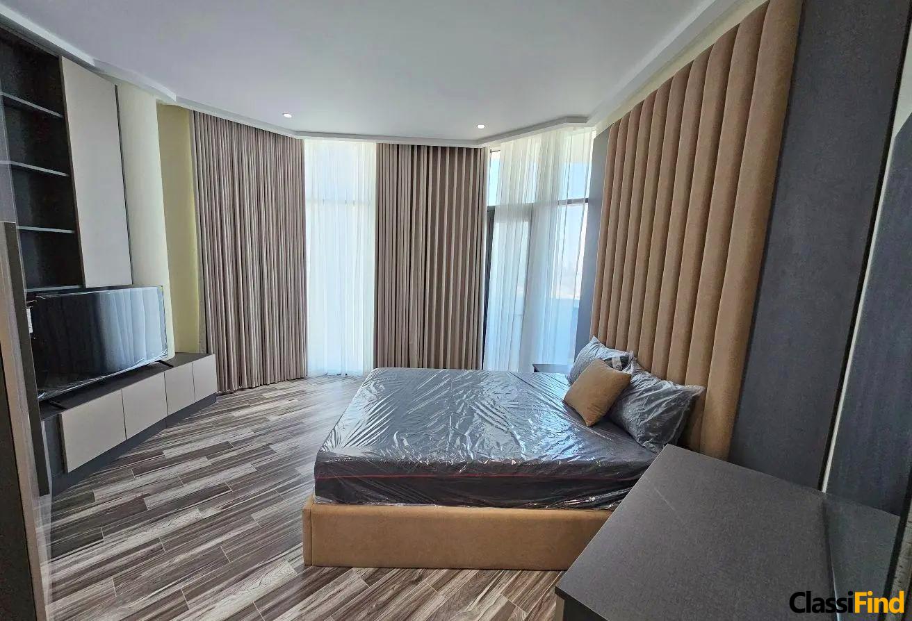 Brand New High-Floor Seef Apartment for Rent with Stunning Balcony Views