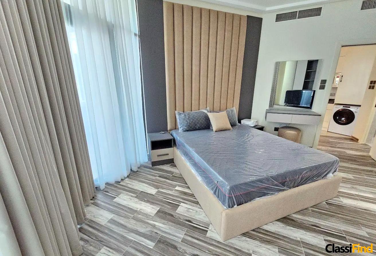 Brand New High-Floor Seef Apartment for Rent with Stunning Balcony Views